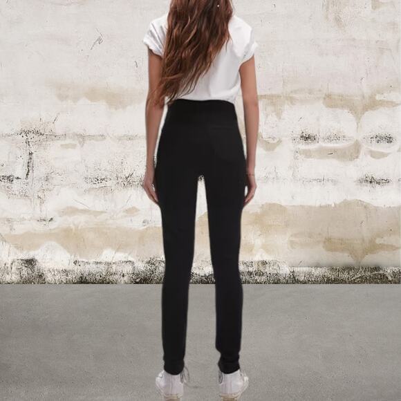 Topshop NWT Skinny High Rise Jamie jeans in Black Size 25 - Picture 2 of 8